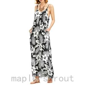 ハイビスカス柄のリゾートワンピースの商品一覧 通販 Yahoo ショッピング