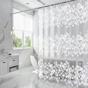 シャワーカーテン バスカーテン 防水速乾 防カビ