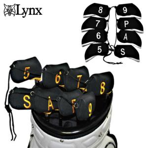 アイアンカバー ヘッドカバー リンクス アイアンカバーセット 8個セット ゴルフ用品 (即納)