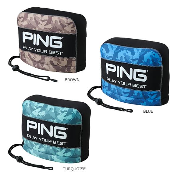 PING ピン カモ ヘッドカバー アイアン用 HC-N2302 ゴルフ用品 アイアンカバー