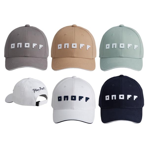 ONOFF オノフ ゴルフ キャップ YOK0125 ロゴ入り ゴルフ用品 帽子 レディース メンズ...
