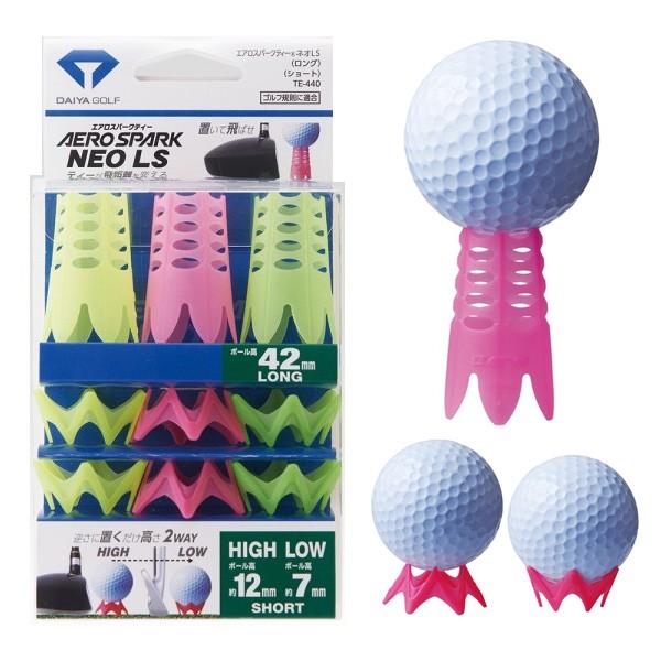 ダイヤ エアロスパークティー ネオLS TE-440 ゴルフ用品 置く ゴルフティー ゴルフティ (...