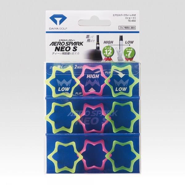 ダイヤ エアロスパークティー ネオ ショート TE-450 ゴルフ用品 置く ゴルフ ティー ゴルフ...