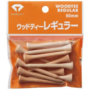 ゴルフ ティー ダイヤ ウッドティー レギュラー 60mm TE-453 ゴルフ用品