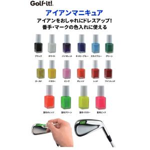 ゴルフ アイアンマニキュア 6ml ゴルフ用品...の詳細画像1