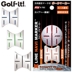 ゴルフマーカー ミック ラインナビマーカー X-782 ゴルフ用品 ボールマーカー