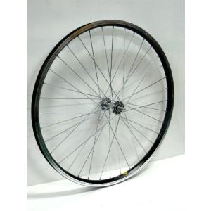 アサヒサイクル アルミ黒リム700c フロントホイール XFB70