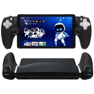 PlayStation Portal ホスト*グリップ ケース AUDASO PS Portal リモートプレーヤー カバー スタンド付き 軽量 ワイヤレス充電対応 超薄型ケース クリア ソフト