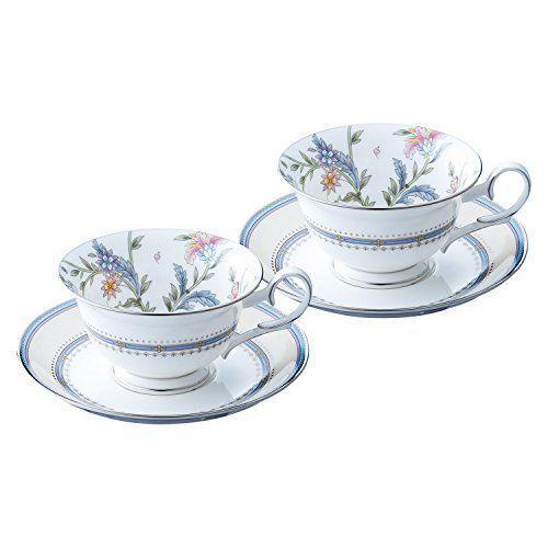 Noritake ノリタケ カップ &amp; ソーサー ( ペアセット ) ( コーヒー ティー 兼用) ...