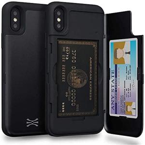 TORU CX PRO iPhone Xs ケース カード 収納背面 3枚 カード入れ カバ? ミラ...