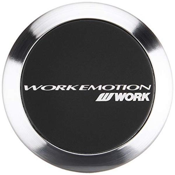 WORK(ワーク) EMOTION(エモーション) センターキャップ FLAT TYPE ブラック ...