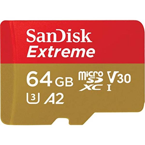 SanDisk ( サンディスク ) 64GB Extreme microSDXC SDSQXA2-...