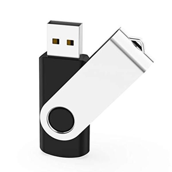KEXIN USBメモリ 64GB USB2.0 USBメモリースティック 360°回転式 Wind...