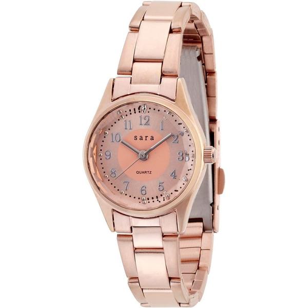 フィールドワーク 腕時計 アナログ プチメタル ピンク メタルバンド ST052Fp-10 レディー...