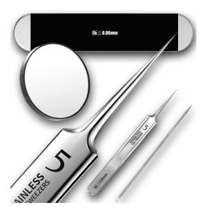 PTTech 角栓ピンセット 角栓取り 毛穴ケア 精密ピンセット