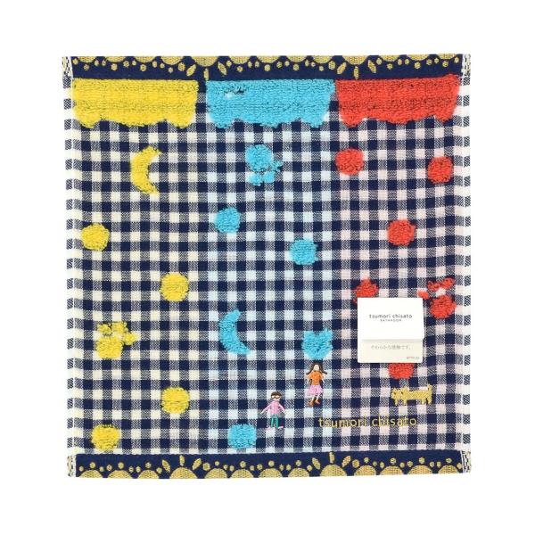 ツモリチサト・ハンドタオル（ネコネコギンガム）