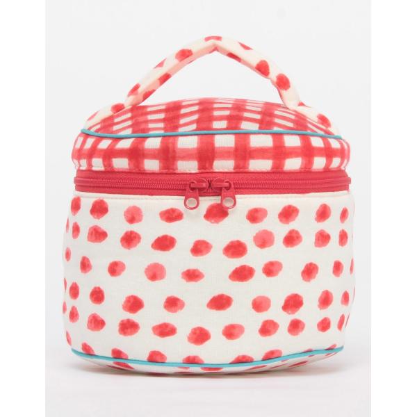 tumori chisato（ツモリチサト）チェック＆水玉バニティーケース