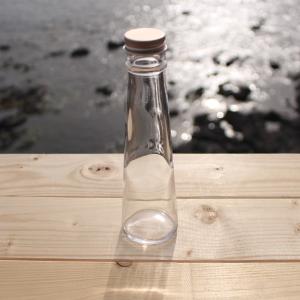 ハーバリウム 用 テーパー 瓶 100ml 1本 選べるキャップ付き（ゴールド・シルバー・ピンクゴールド）空ビン