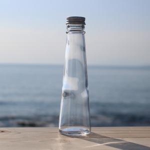 ハーバリウム 用 テーパー瓶 120ml 1本 選べるキャップ付き（ゴールド・シルバー・ピンクゴールド）空ビン