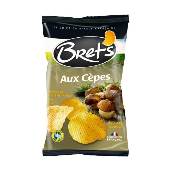 Brets(ブレッツ)　ポテトチップス　ポルチーニ　125g×10袋