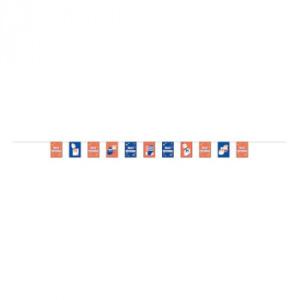 （代引不可）N連続旗　11連　メリークリスマス　(W150×H200)×11枚　全長3600mm　40172