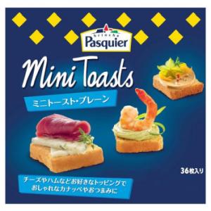 （代引不可）ブリオッシュ・パスキエ　ミニトースト　プレーン　80g　24個セット　B1-07