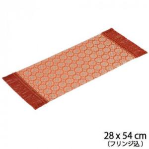 川島織物セルコン 天平華紋(てんぴょうかもん) 織りセンター 28×40cm HP1105 R・レッ...