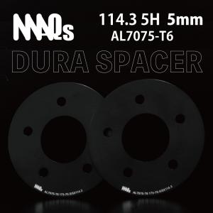 114.3 5H 5mm ホイールスペーサー AL7075-T6 MAQs ホイール用