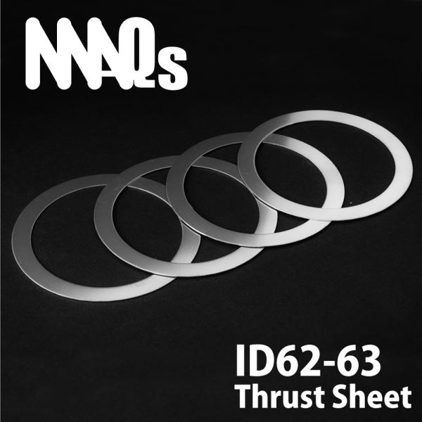 ID62 ID63 MAQs ステンレス スラストシート 4枚1セット 補修パーツ 直巻スプリング ...