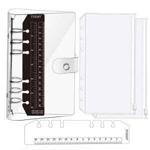 システム手帳 クリアバインダー バイブルサイズ LOORIPRO
