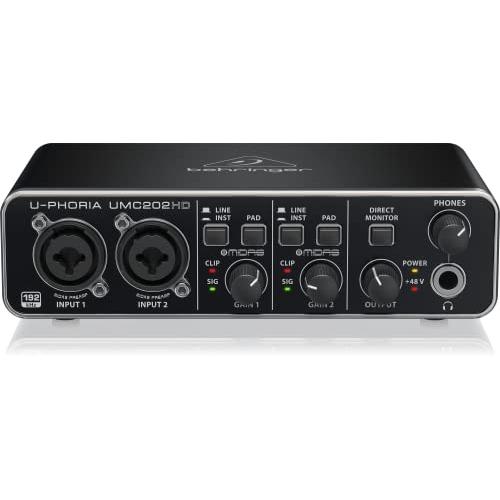 BEHRINGER U-PHORIA 2-Channel UMC202HD