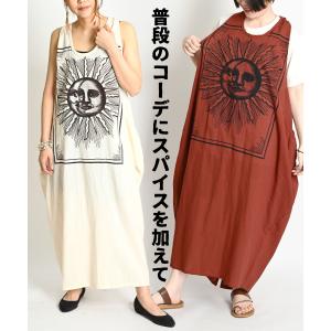 ワンピース ノースリーブ 春 夏 ロング マキ...の詳細画像2