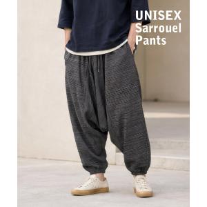 サルエルパンツ メンズ レディース ゆったり ...の詳細画像4