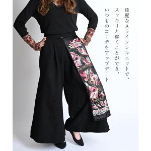 ワイドパンツ レディース 春 夏 きれいめ ジ...の詳細画像4