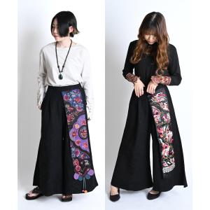 ワイドパンツ レディース 春 夏 きれいめ ジ...の詳細画像5