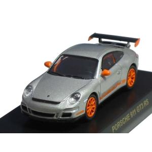 京商　1/64　ポルシェ　ミニカーコレクション３　９１１ ＧＴ３ＲＳ　銀　シークレット　未開封新品同...