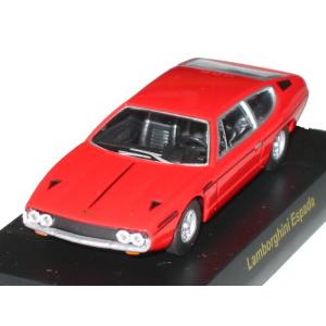 京商 1 64 ランボルギーニ 信憑 未開封新品同様 赤 ミニカーコレクション２ エスパーダ