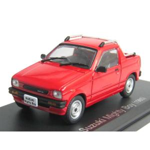 Ixo　1/43　ＳＵＺＵＫＩ　スズキ　マイティボーイ　ＳＳ４０Ｔ型　1985年　 赤