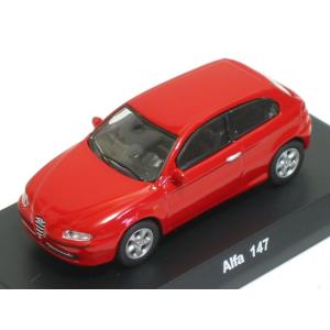 京商　1/64　アルファロメオ　ミニカーコレクション１　Ａｌｆａ　１４７　赤　未開封新品同様