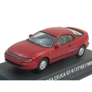 コナミ　1/64　Ｃａｒ ｏｆ ｔｈｅ ８０’ｓ　ＥＤＩＴＩＯＮ　ＲＥＤ　トヨタ　セリカ　ＧＴ-Ｒ（ＳＴ１８２）　１９８９　赤　未開封新品同様｜marblebox