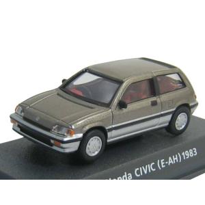 コナミ　1/64　Ｃａｒ ｏｆ ｔｈｅ ８０’ｓ　ＥＤＩＴＩＯＮ ＢＬＵＥ　ホンダ　ワンダーシビック（Ｅ−ＡＨ）　１９８３　銀　未開封新品同様｜marblebox