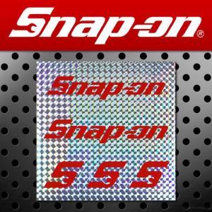 H4 Snap-on スナップオン アメリカンステッカー プリズムバックロゴ 5ピース 010 アメリカン雑貨｜marblemarble