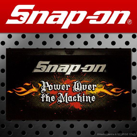 H4 Snap-on スナップオン アメリカンステッカー Power Over the Machin...