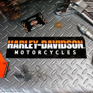 A HARLEY-DAVIDSON バンパー ステッカー #003 // デカール / カスタムステッカー / シール / ハーレーダビッドソン / ネコポス可｜marblemarble