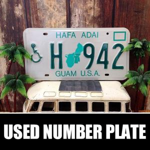 E4 USEDナンバープレート #038 再入荷無しの1点物 [ アメリカン