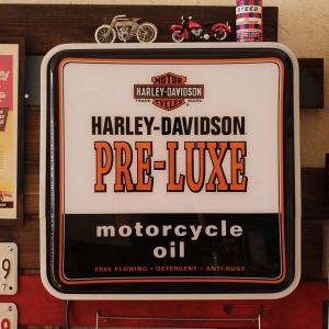 A4 ハーレーダビッドソン Pre-Luxe スクエア パブサイン ライトサイン // HARLEY-DAVIDSON / プレゼント / インテリア雑貨 / HDL-15626｜marblemarble