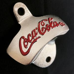 B3 コカコーラ #2 ボトルオープナー 壁付け式 栓抜き [ Coca Cola COKE パブ インテリア ]｜marblemarble
