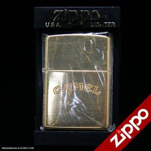 F1 Zippo（ジッポー）ライター CAMEL（キャメル）1999年 ドイツ限定品 シンプルロゴ ブラス // アメリカン雑貨 / 喫煙具 / ジッポ｜marblemarble