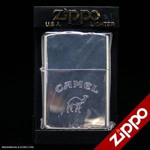 F1 Zippo（ジッポー）ライター CAMEL（キャメル）2000年 ドイツ限定品 スタンダードロゴ クローム // アメリカン雑貨 / 喫煙具 / ジッポ｜marblemarble