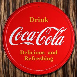 B3 コカコーラ ウッドサイン 麻紐付き #004 Quality year after